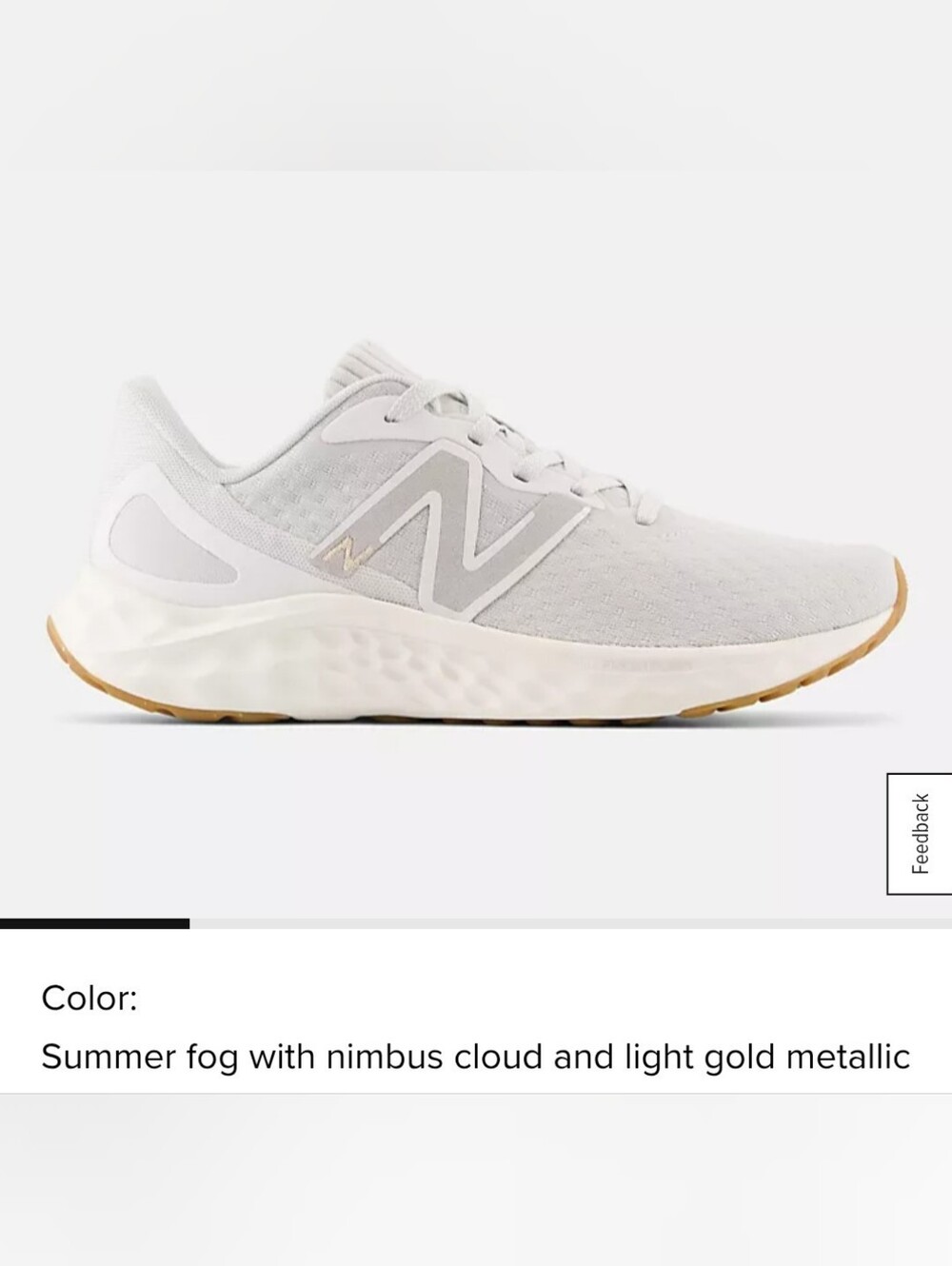 New Balance Women's Fresh Foam Arishi V4, Running Shoes, Size 7 Wide